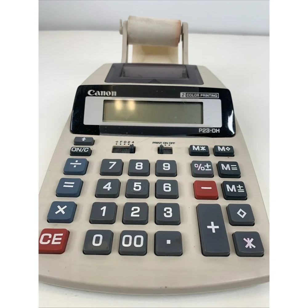 Canon P23-DH‎  Desktop 2 Color Printing Calculator